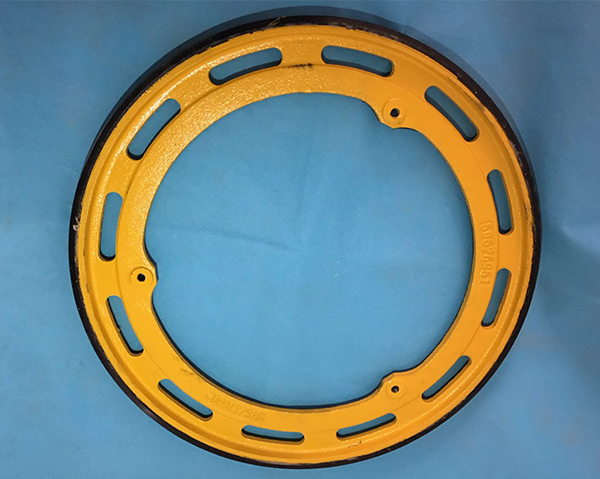 Friction wheel display