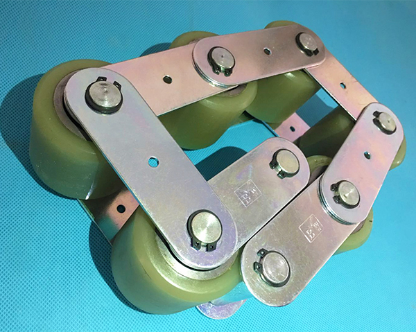 Schindler 6 wheel set compression chain