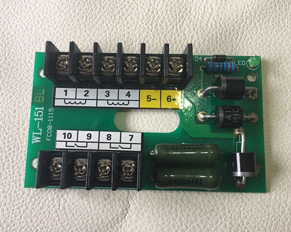 Blue light brake power board